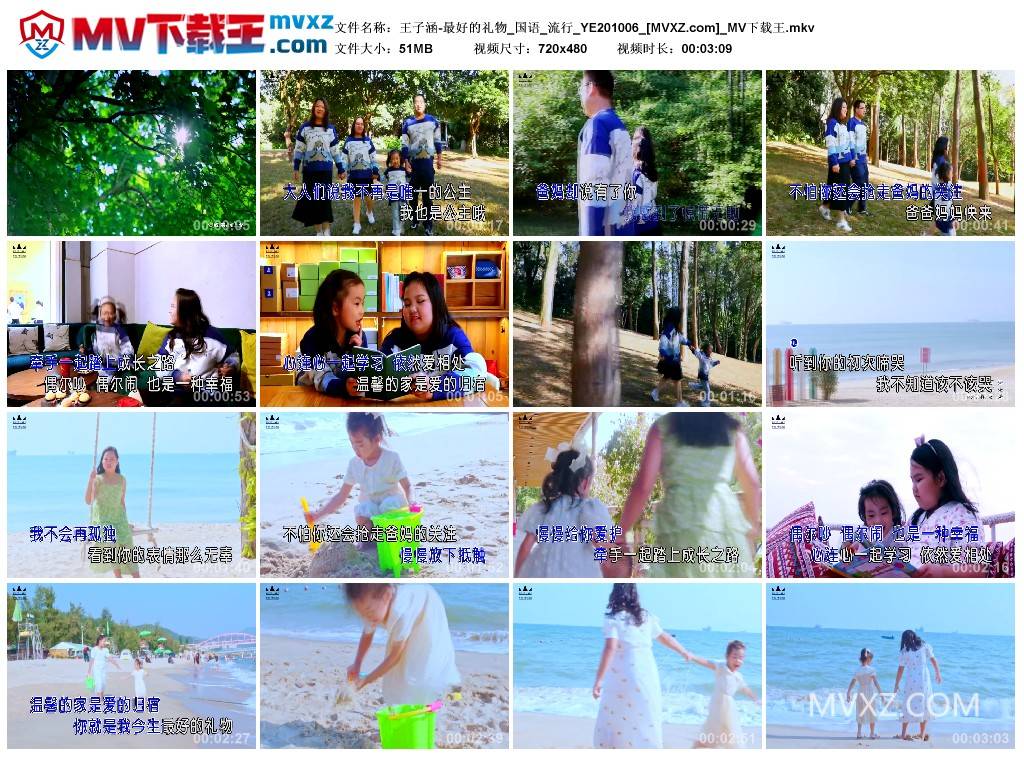 王子涵-最好的礼物_国语_流行_YE201006